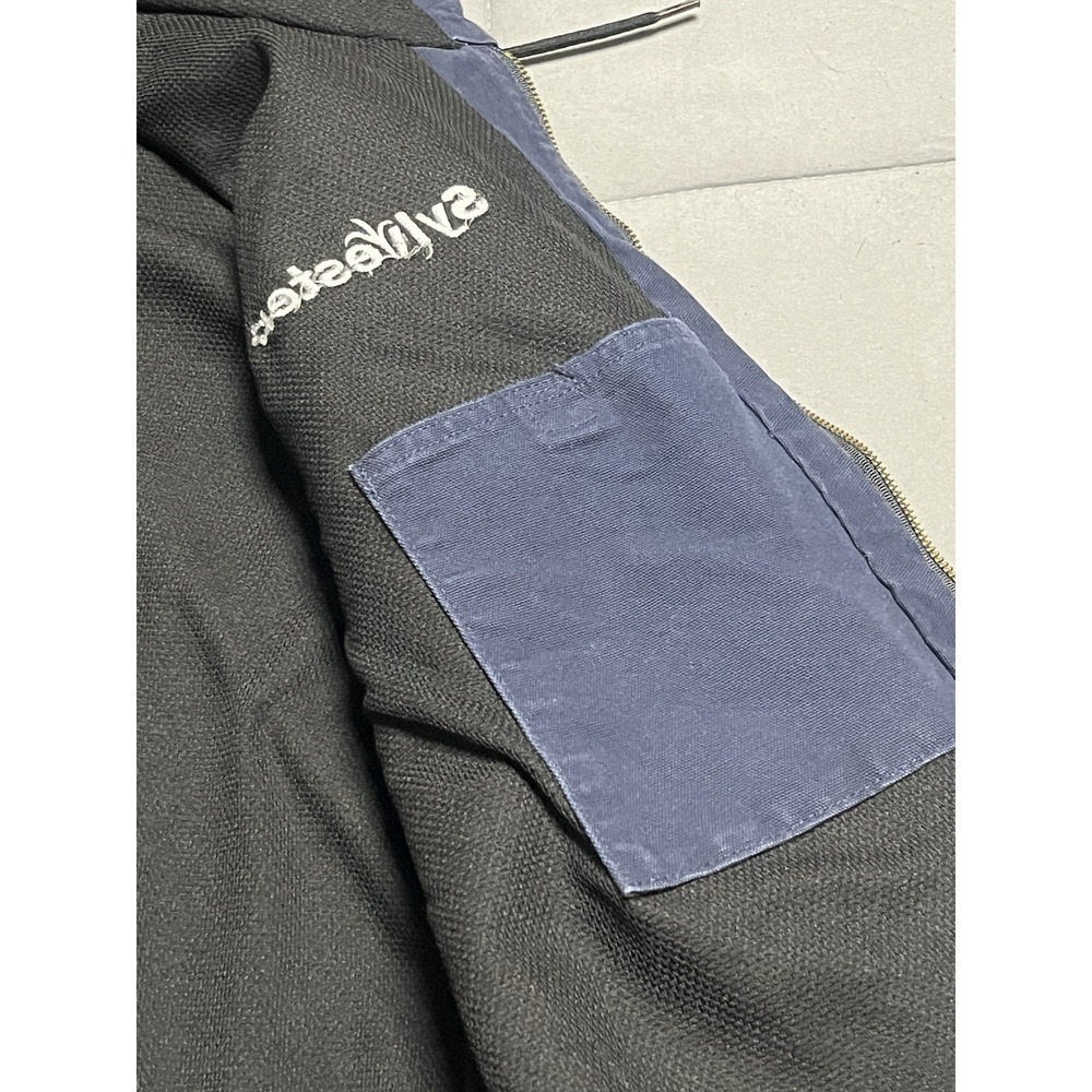 Vintage Carhartt‎ J131 DNY Dark Navy Hooded Jacket Sz XL Sylvester Polansky Seed - Picture 8 of 12